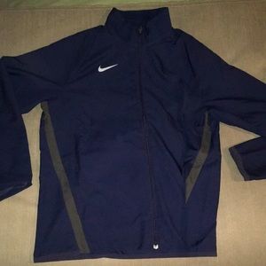Nike Zip-Up Light Weight Sweater. Navy Blue Size:L
